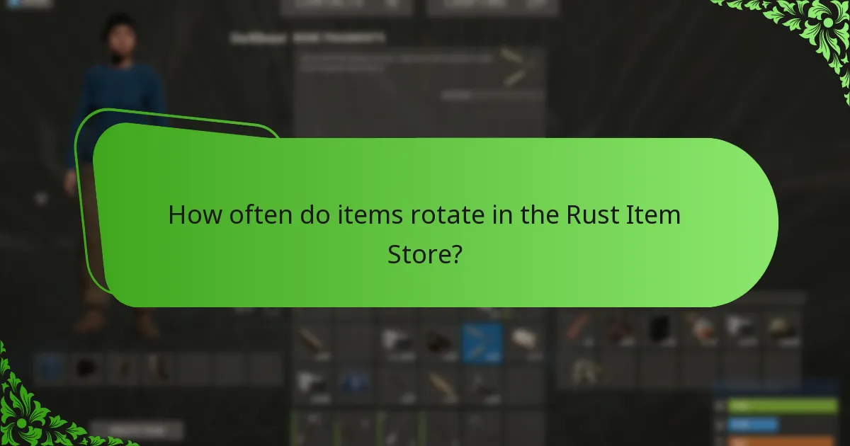 What is the player feedback on Rust Item Store items?
