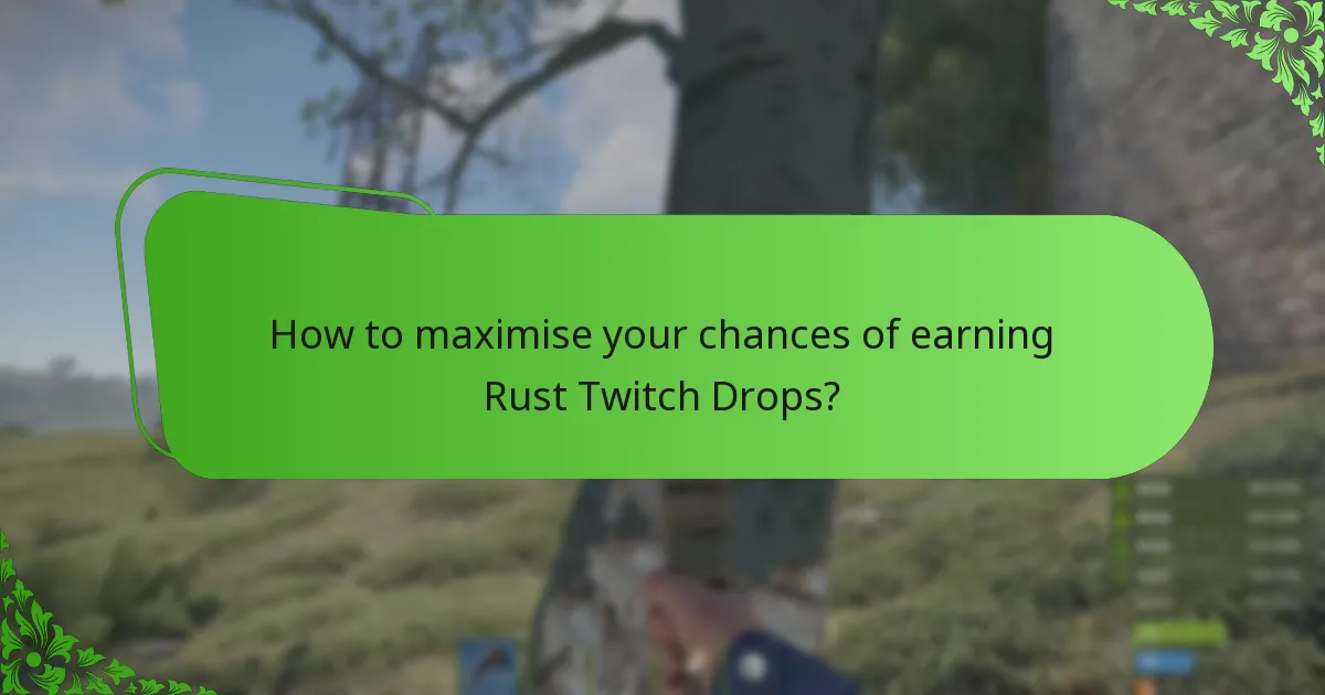 Which skins are available through Rust Twitch Drops?