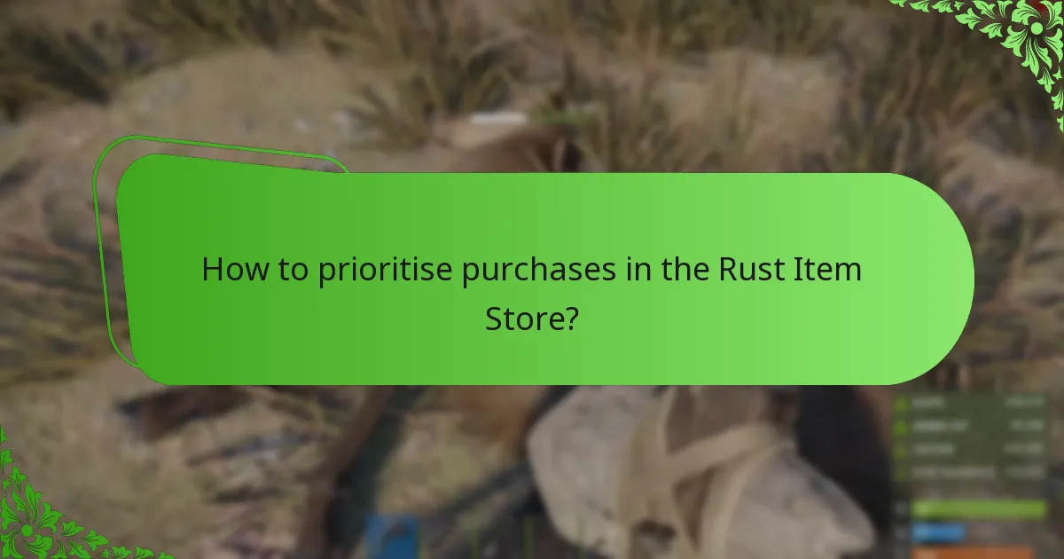 When do items rotate in the Rust Item Store?