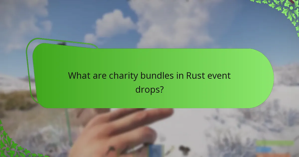How does the Rust community support event drops?