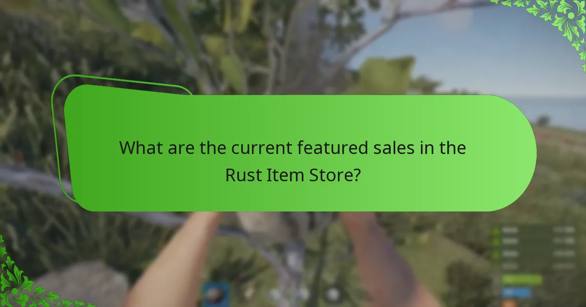What community events are associated with the Rust Item Store?