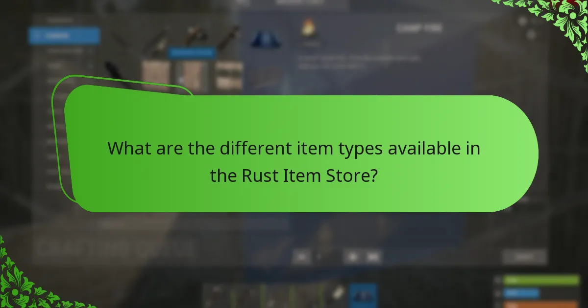 Which items provide the best value for money in the Rust Item Store?