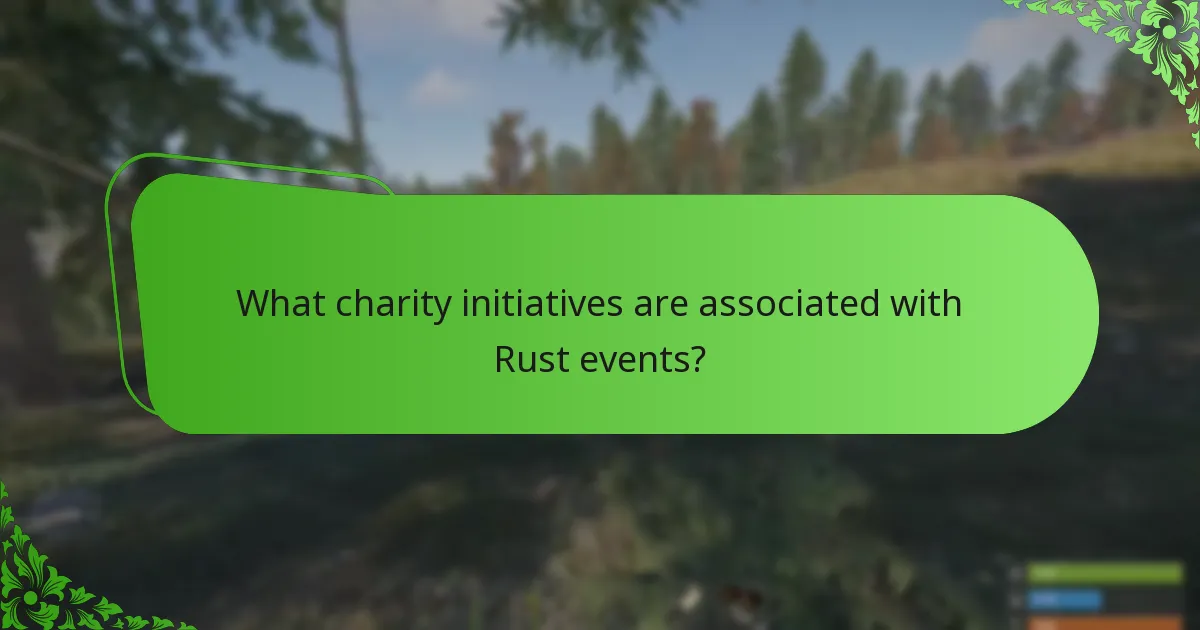 Which in-game items are linked to Rust event drops?