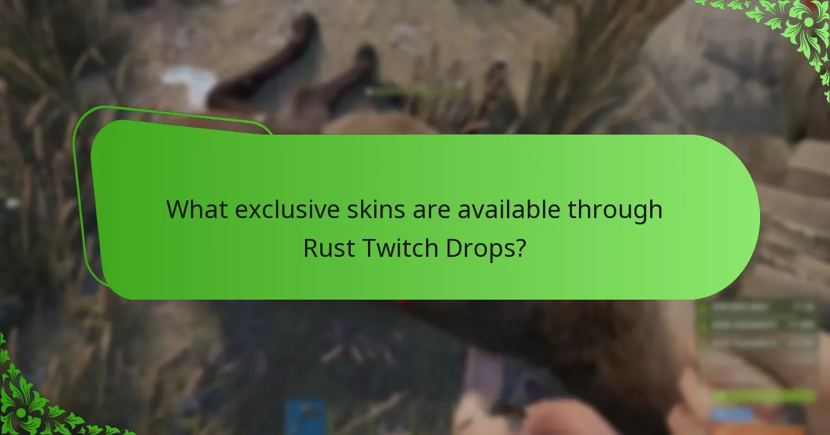 How to participate in Rust Twitch Drops events?